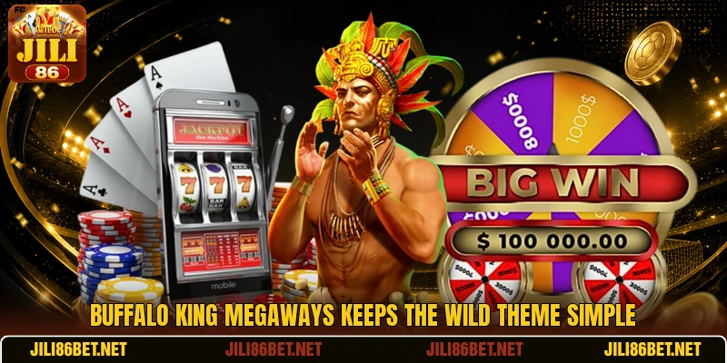 Buffalo King Megaways keeps the wild theme simple Buffalo King Megaways keeps the wild theme simple