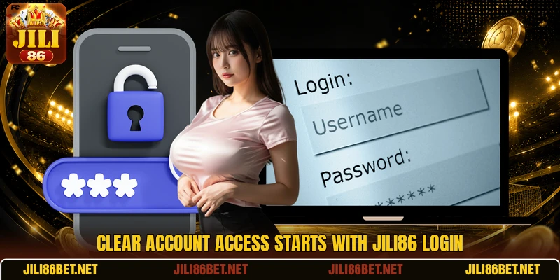 Clear account access starts with JILI86 login