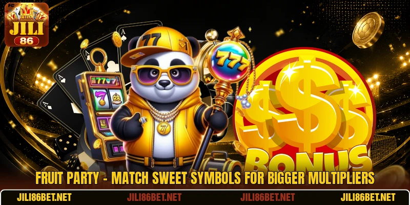 Fruit Party - Match Sweet Symbols For Bigger Multipliers