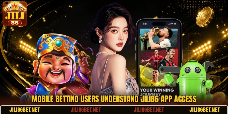 Mobile betting users understand JILI86 app access Mobile betting users understand JILI86 app access