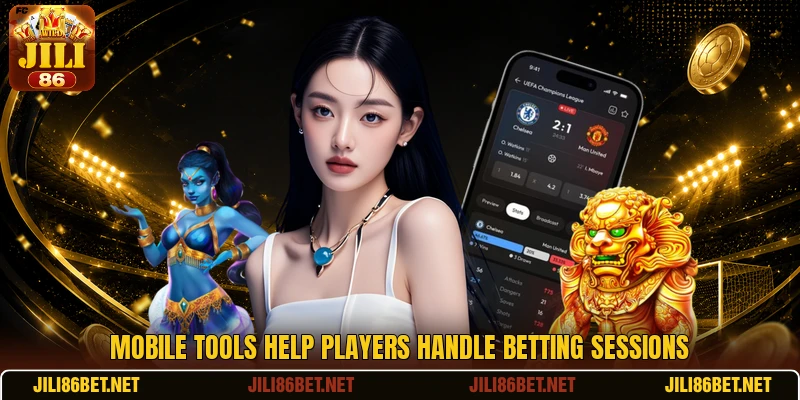 Mobile tools help players handle betting sessions Mobile tools help players handle betting sessions