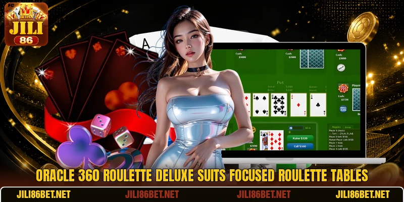 Oracle 360 Roulette Deluxe suits focused roulette tables Oracle 360 Roulette Deluxe suits focused roulette tables