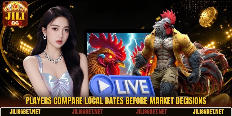 Players compare local dates before market decisions Players compare local dates before market decisions