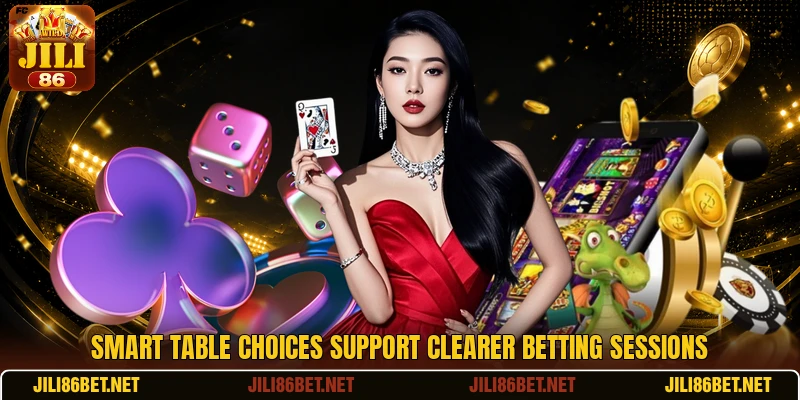 Smart table choices support clearer betting sessions Smart table choices support clearer betting sessions